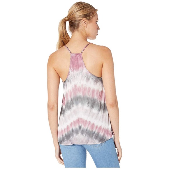 Young Fabulous & Broke Mi Amor Satin Tank Top S - Picture 3 of 4